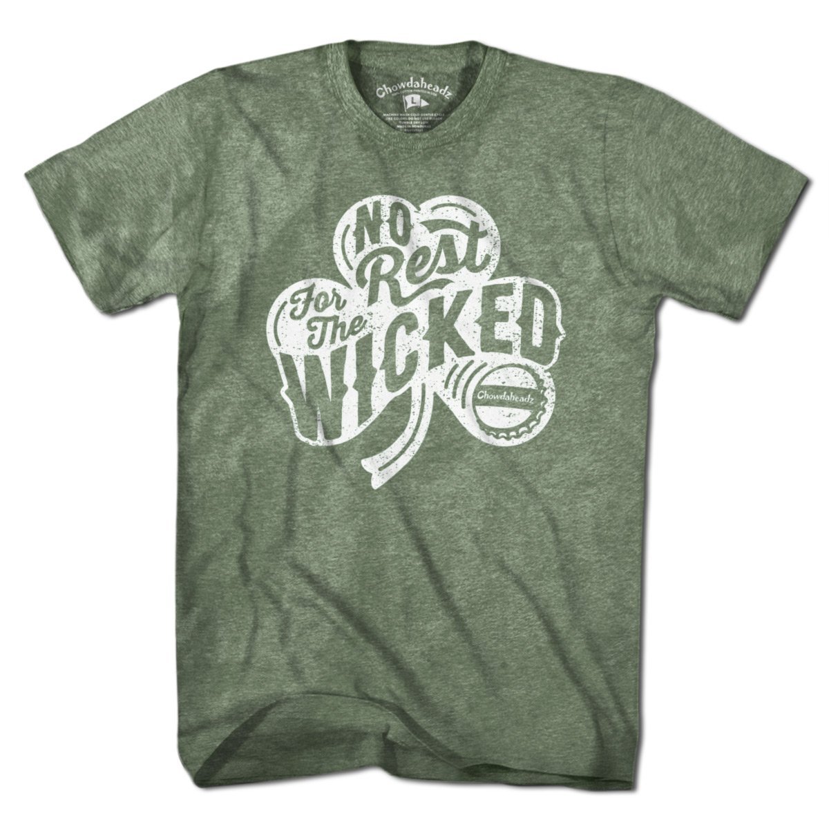 No Rest for The Wicked Shamrock T-Shirt