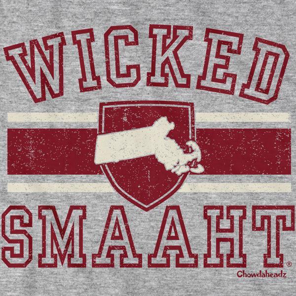 Wicked Smaaht University Massachusetts T-Shirt