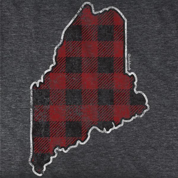 Buffalo Plaid Maine Tailgater Hoodie
