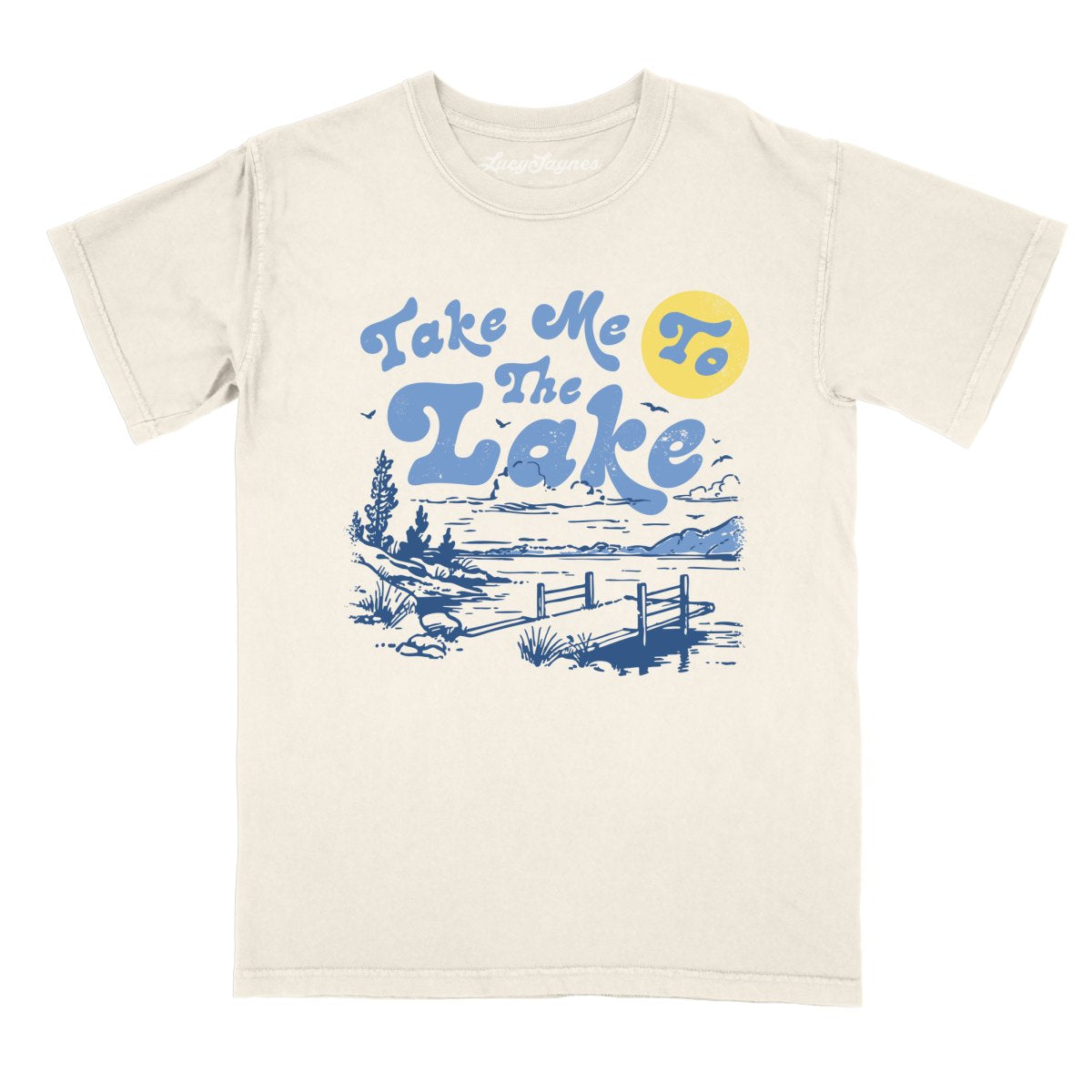 Take Me To The Lake - Comfort Colors Tee
