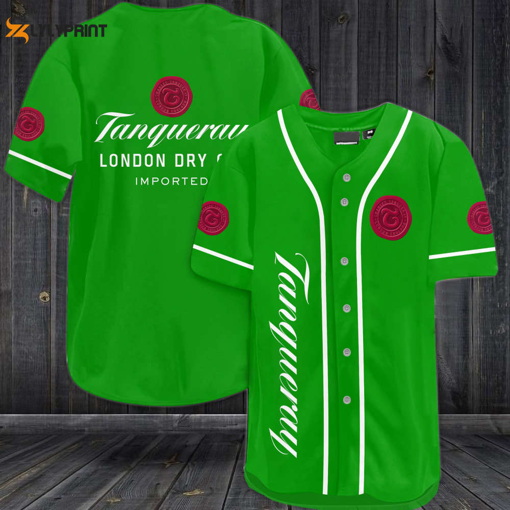 Tanqueray London Dry Gin Baseball Jersey - lylyprint.com