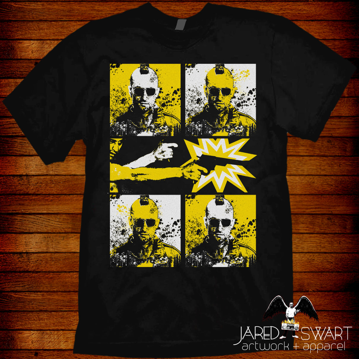 Taxi Driver Pop-Art T-shirt