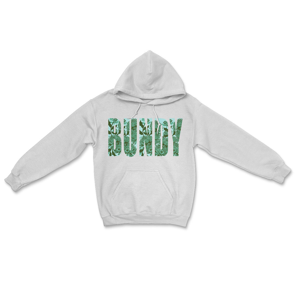 Ted Bundy Floral Hoodie