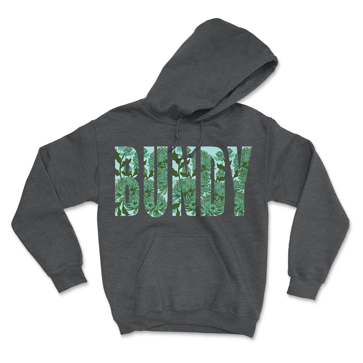Ted Bundy Floral Hoodie