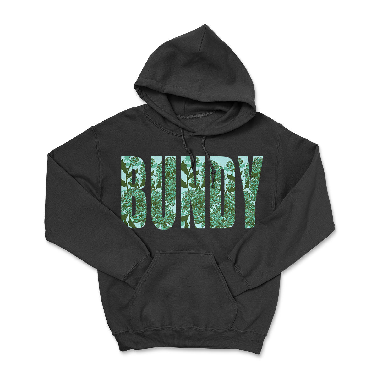 Ted Bundy Floral Hoodie