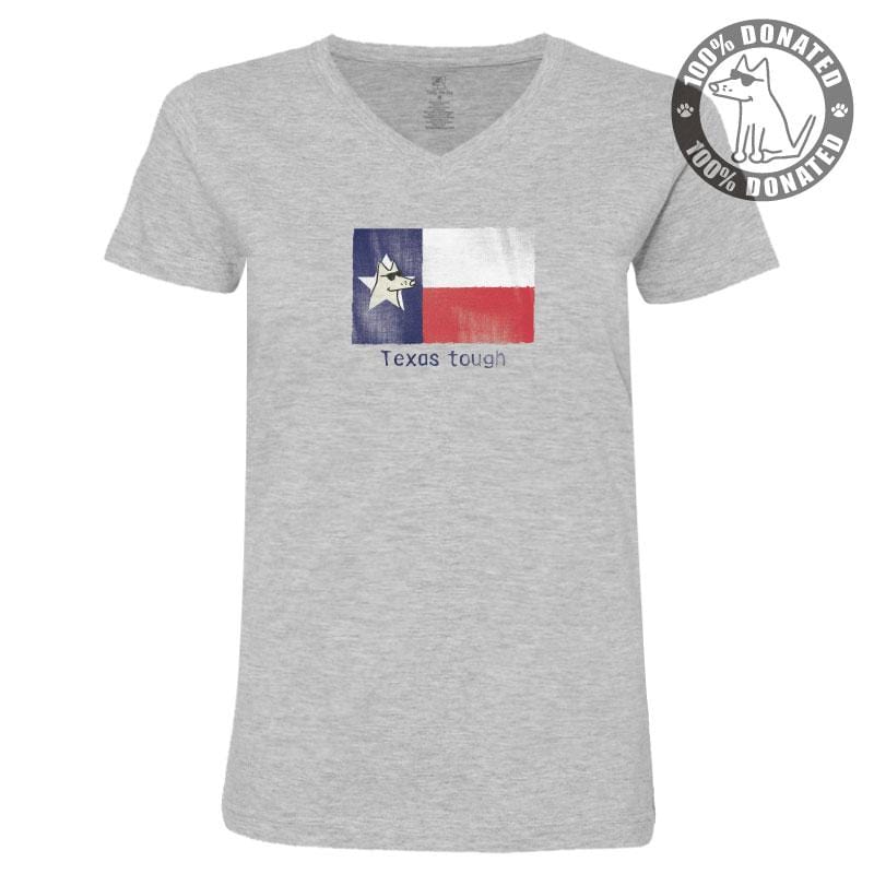 Texas Tough - Ladies T-Shirt V-Neck