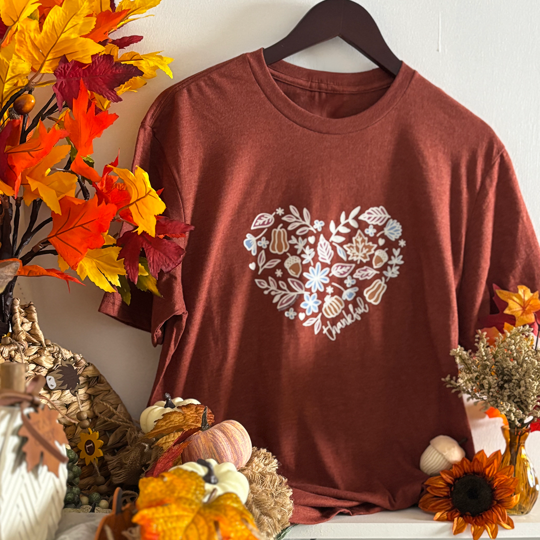 FREE Thankful Heart Tee *Add Any Other Item To Cart To Unlock FREE Price. Limit 1*