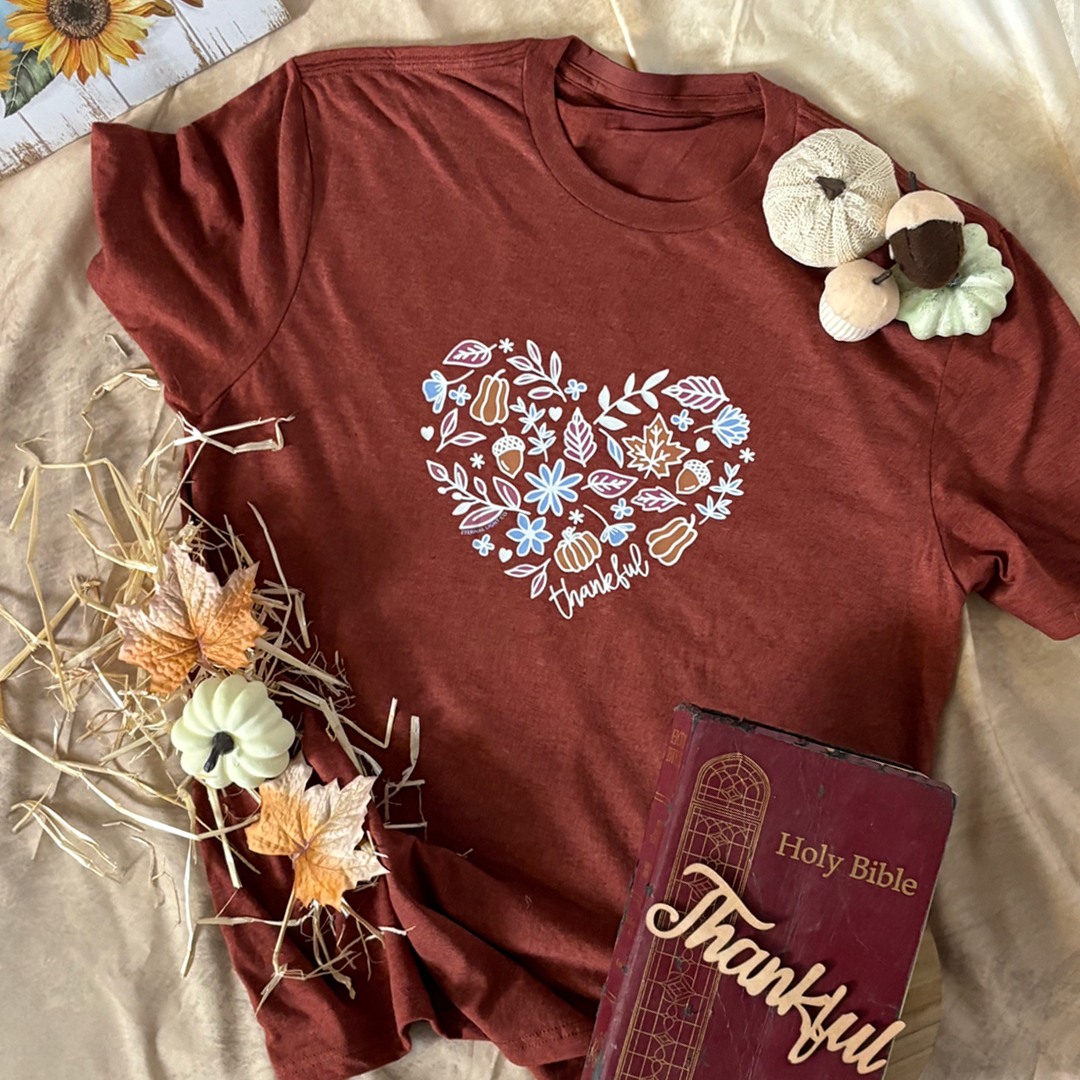 FREE Thankful Heart Tee *Add Any Other Item To Cart To Unlock FREE Price. Limit 1*