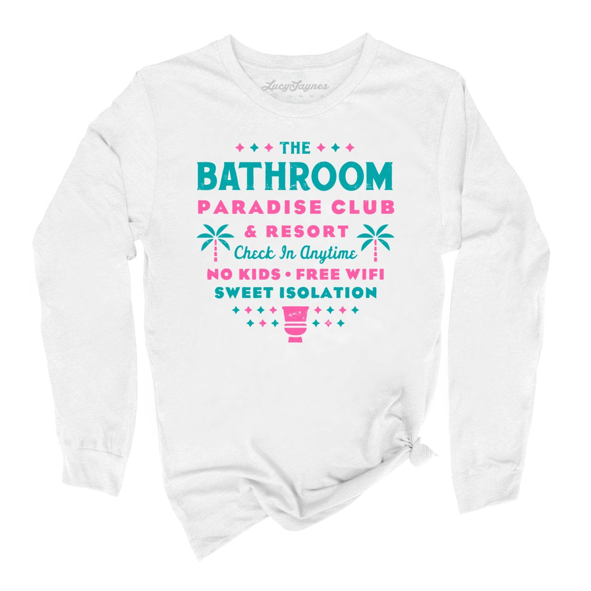 The Bathroom Paradise Club - Long Sleeve Tee
