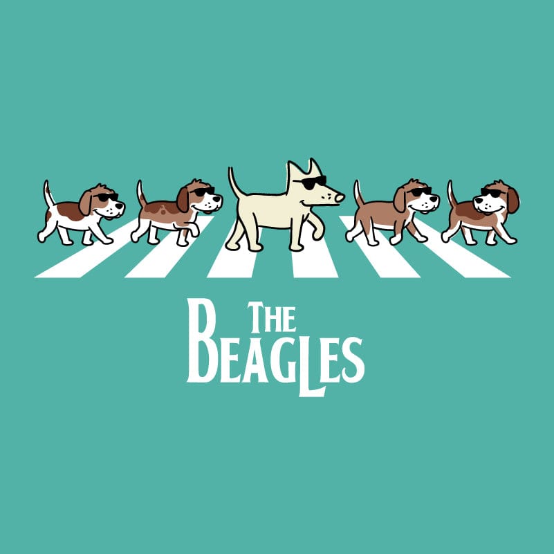 The Beagles - Ladies T-Shirt V-Neck