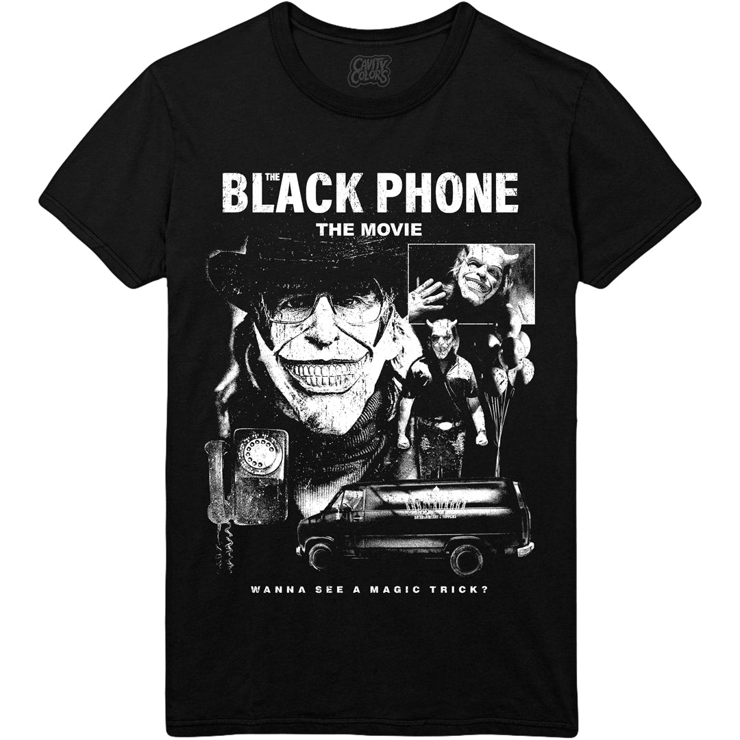 THE BLACK PHONE: NEVER TALK TO STRANGERS - T-SHIRT