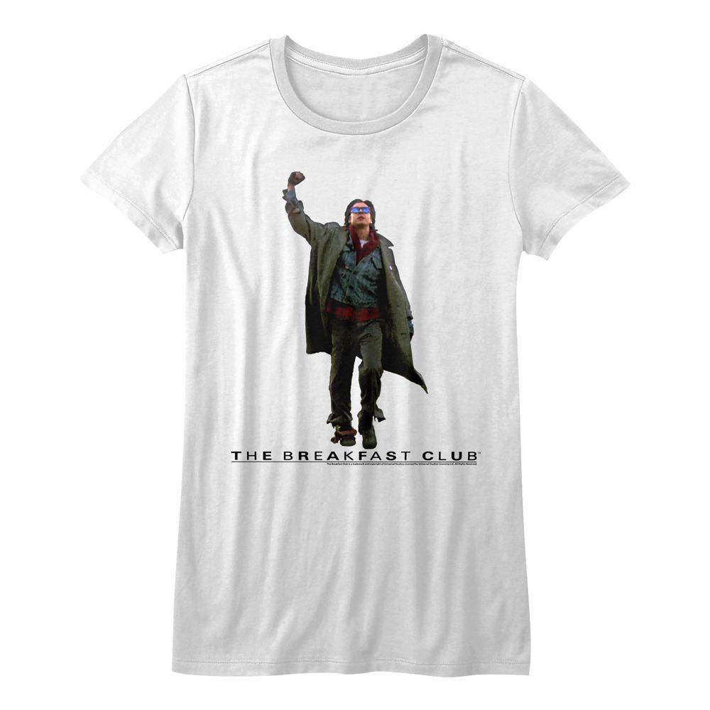 The Breakfast Club - Fist Pump Cut Out Womens T-Shirt