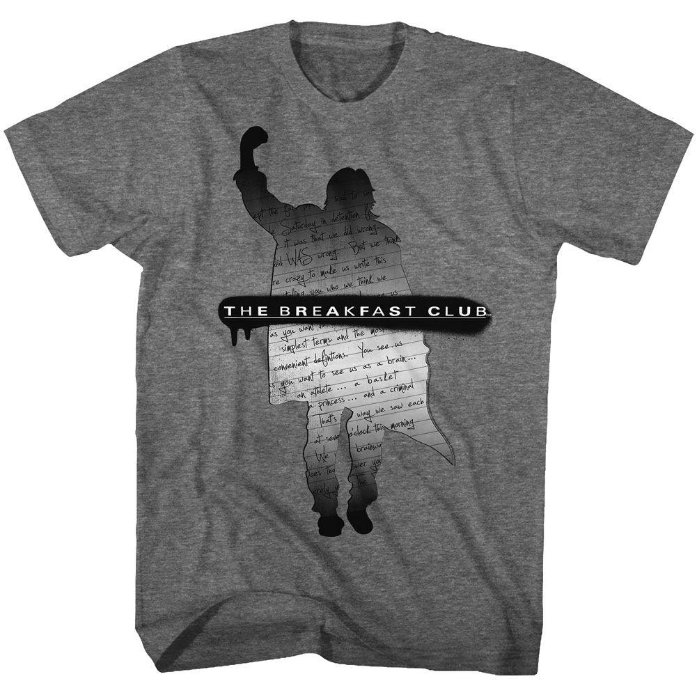 The Breakfast Club - Silhouette Note T-Shirt