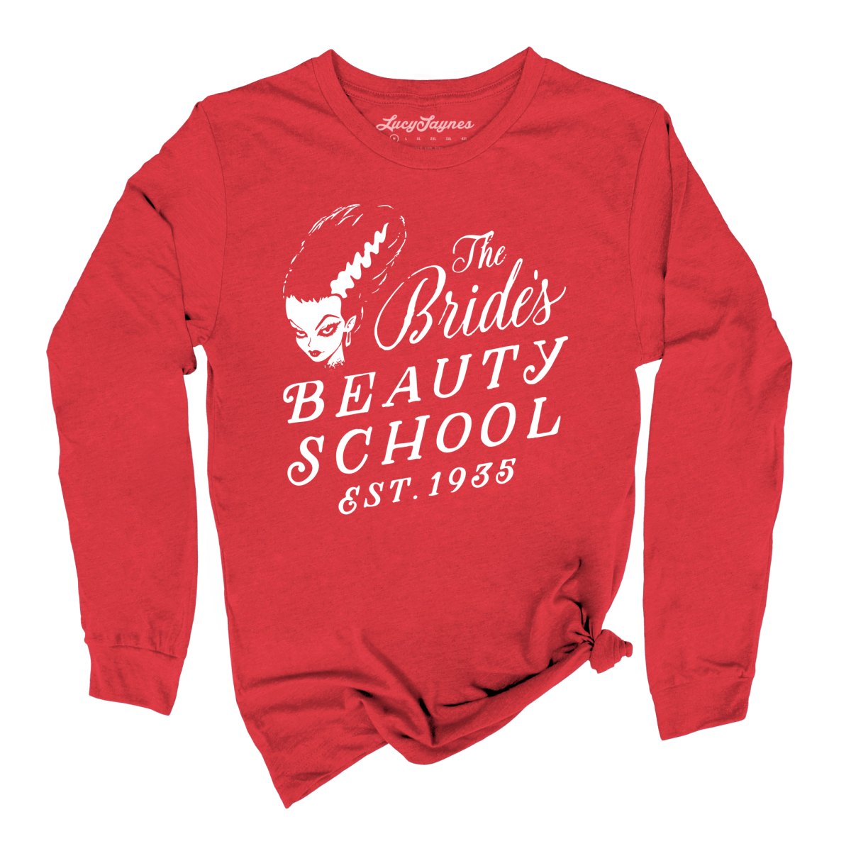 The Bride's Beauty School Long Sleeve Tee
