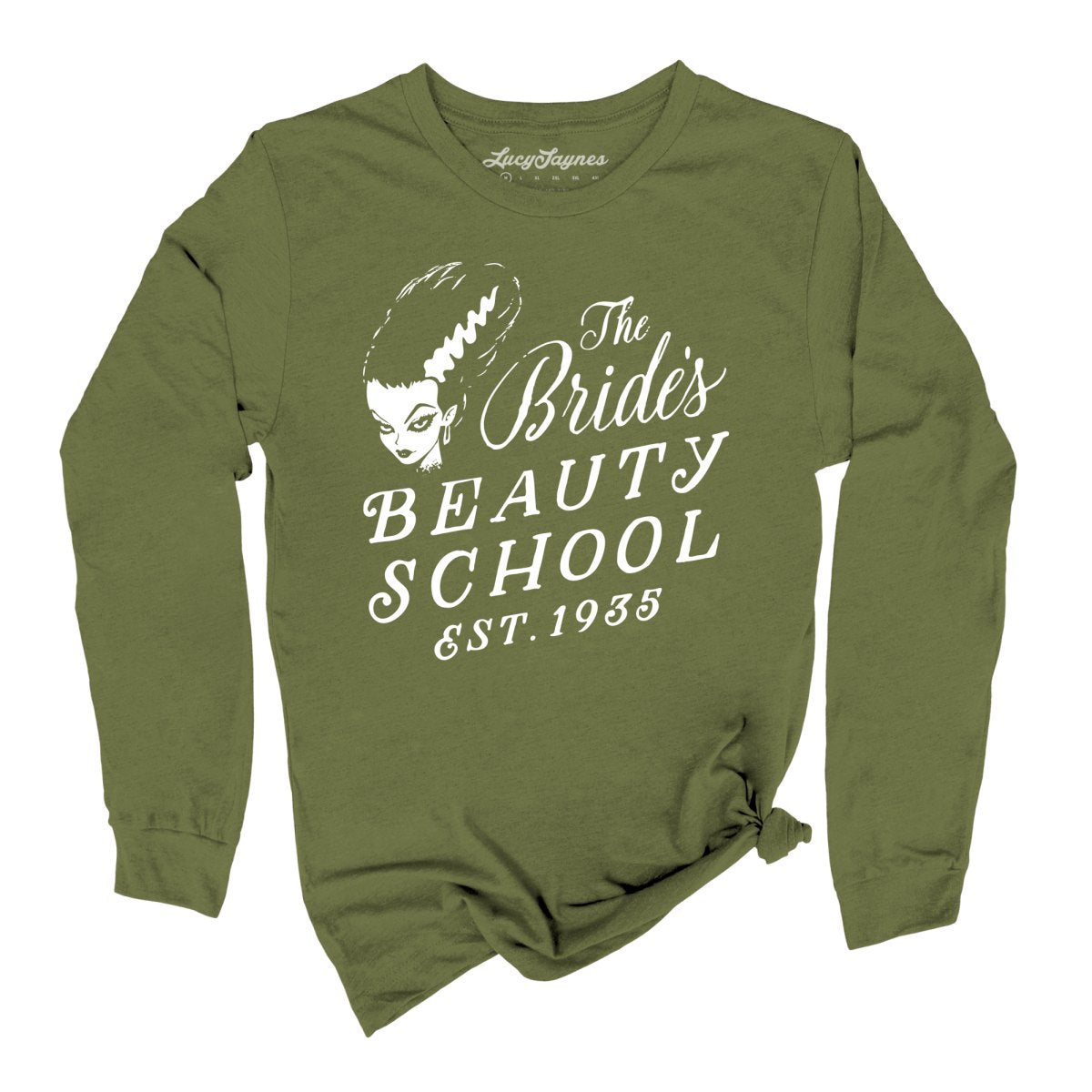 The Bride's Beauty School Long Sleeve Tee