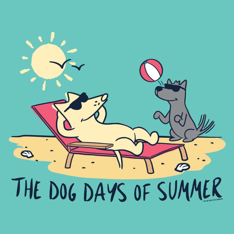 Dog Days of Summer  - Ladies T-Shirt V-Neck