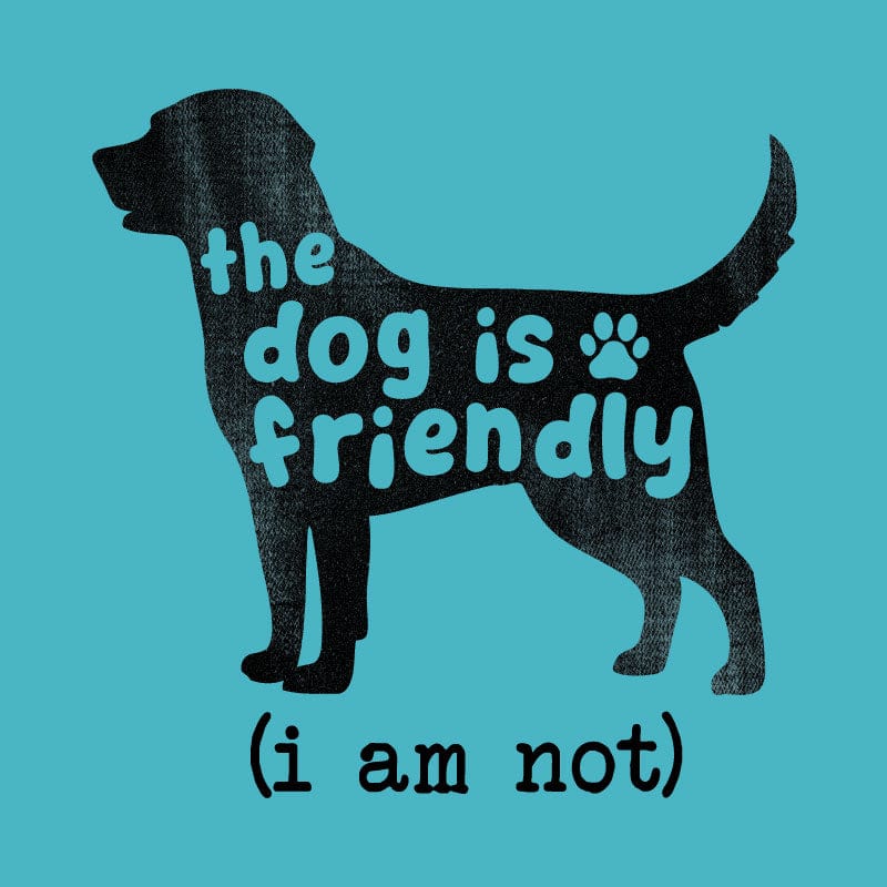 The Dog is Friendly - Sweatshirt Pullover Hoodie