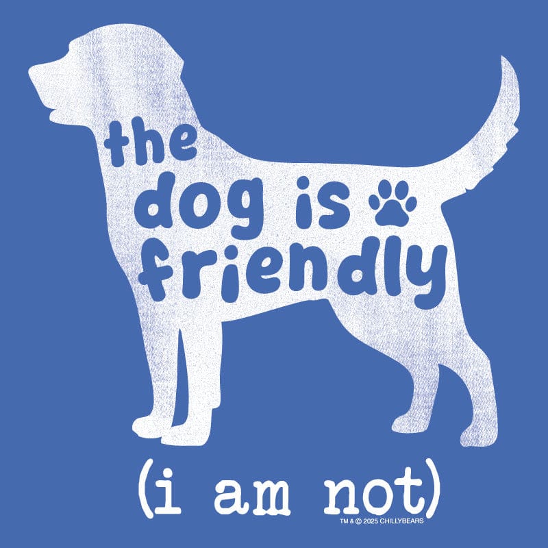 The Dog is Friendly - Lightweight Tee