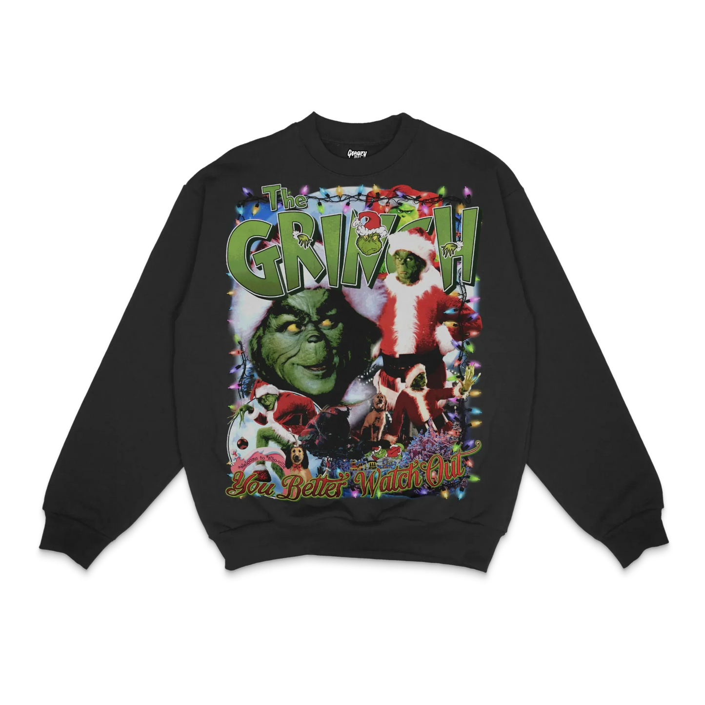 The Grinch Christmas Crewneck Sweatshirt Style001