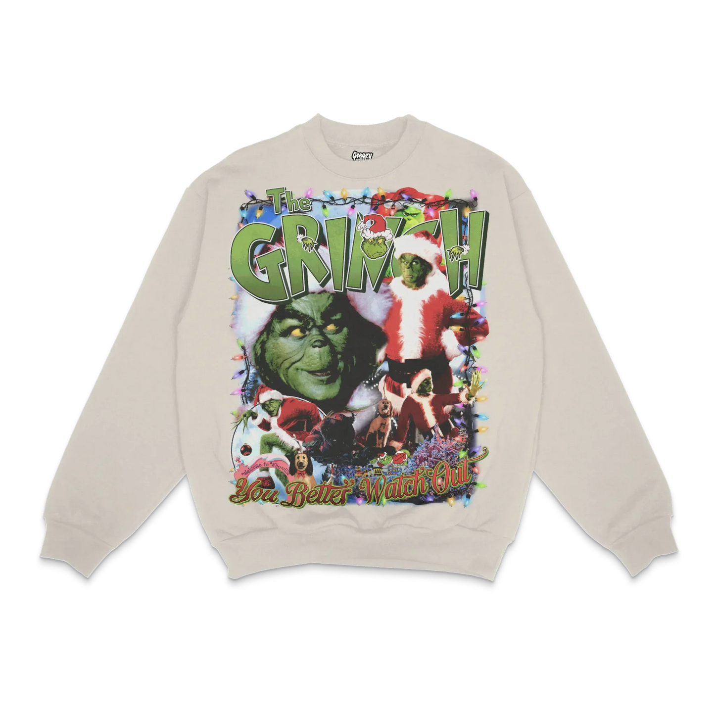 The Grinch Christmas Crewneck Sweatshirt Style003