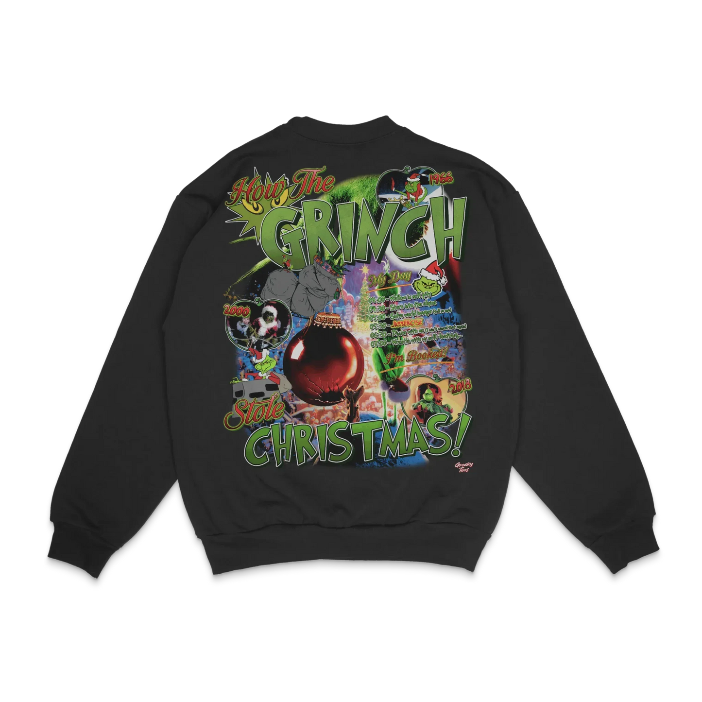 The Grinch Christmas Crewneck Sweatshirt Style001