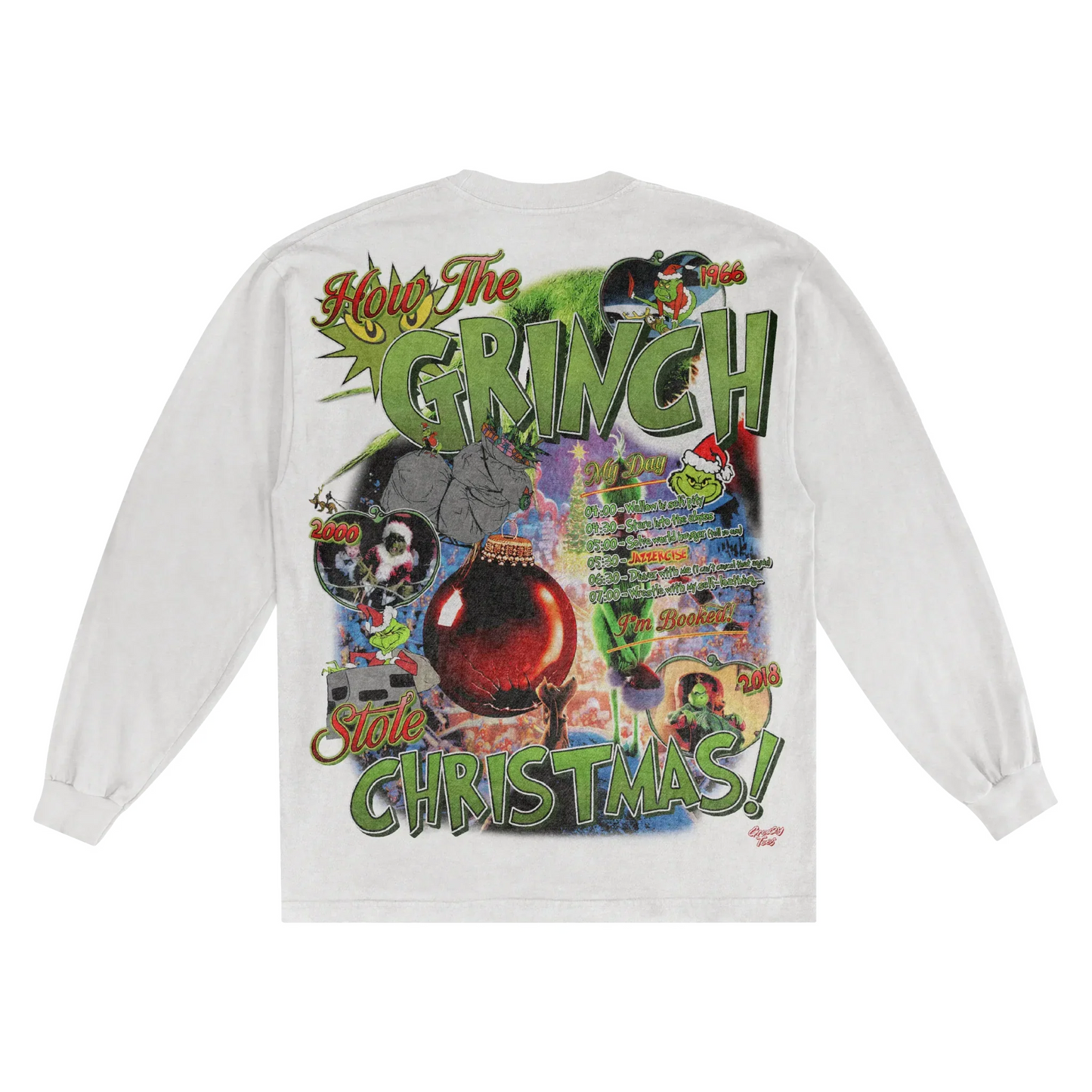 The Grinch Christmas Long Sleeved Tee