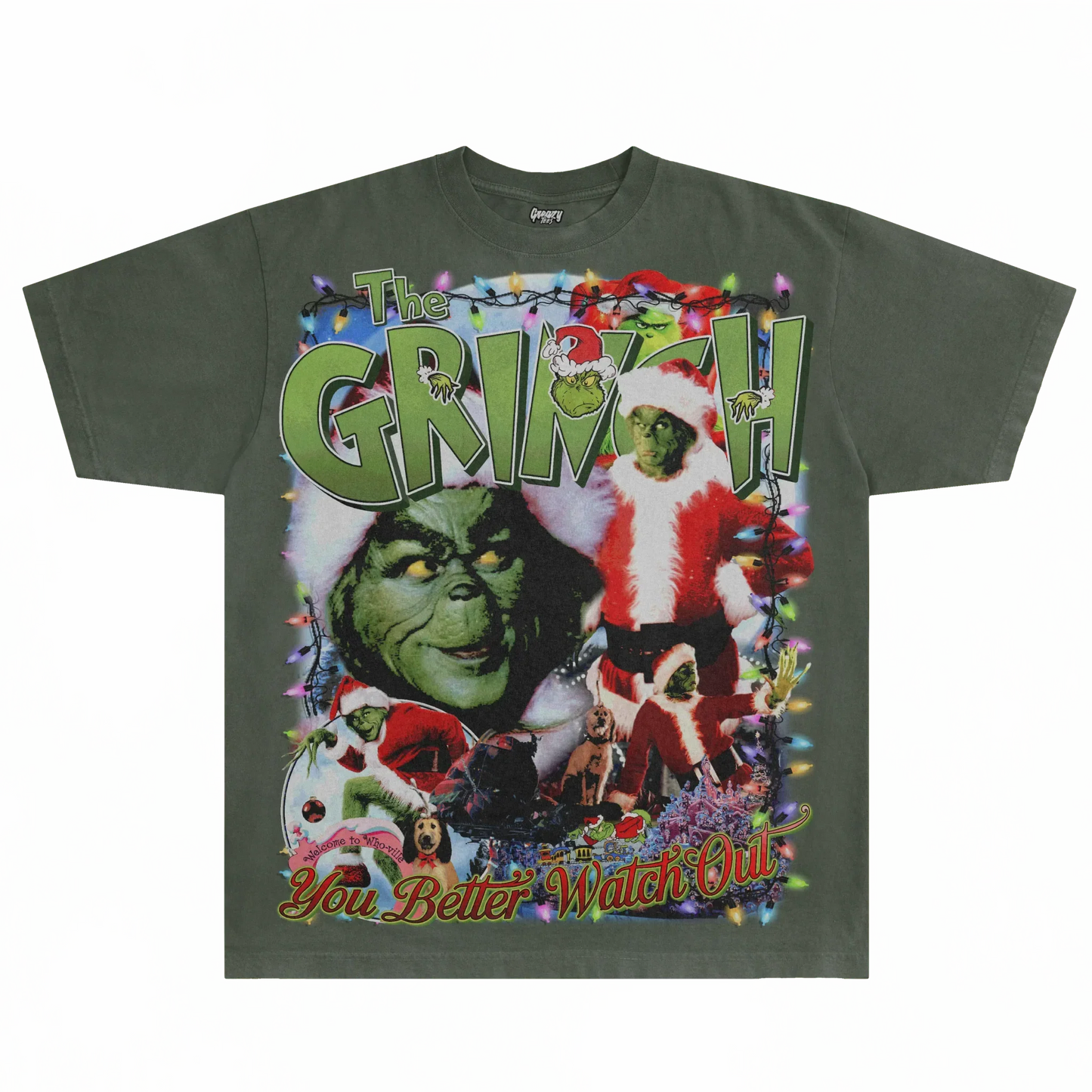 The Grinch Christmas Tee Style004