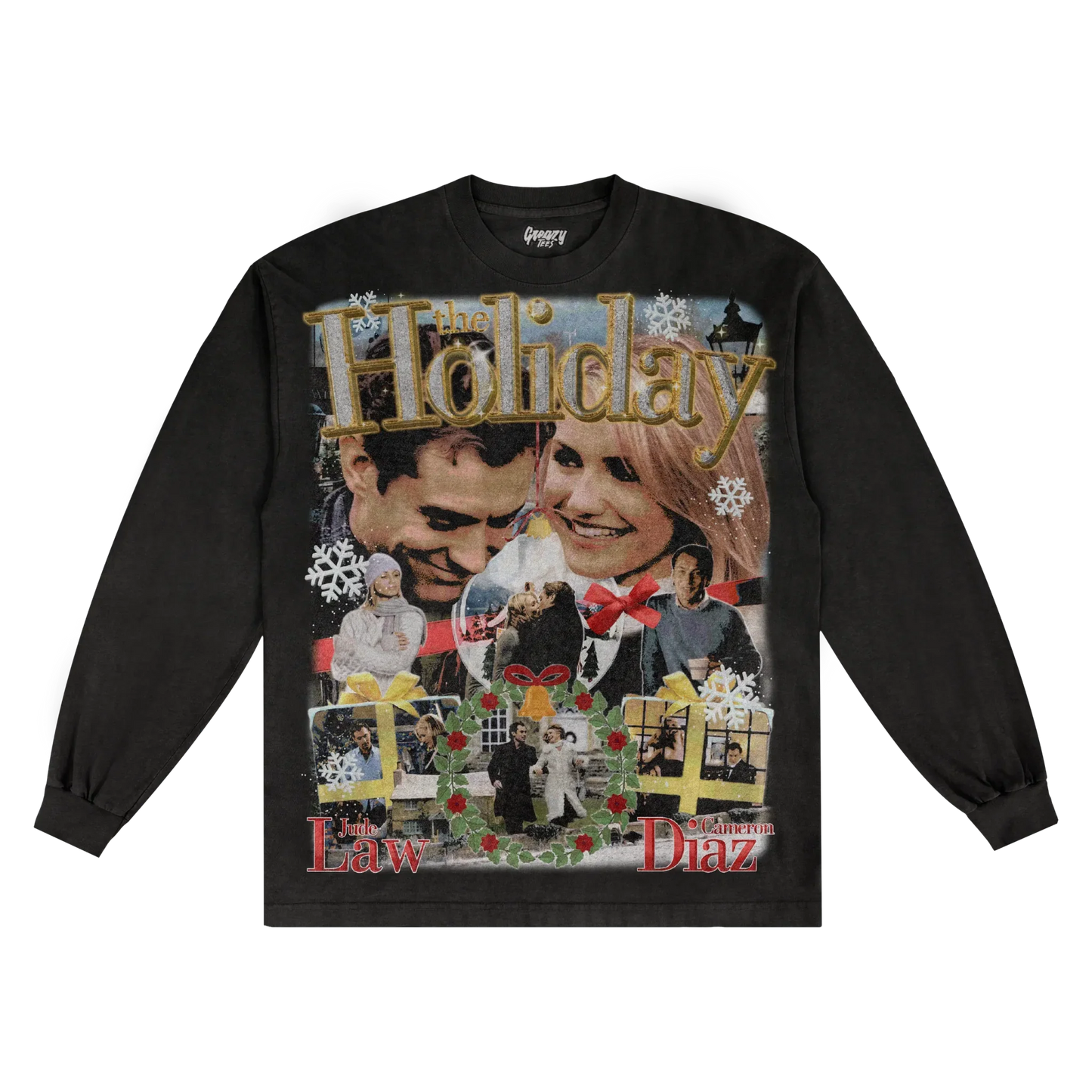 The Holiday Christmas Long Sleeved Tee Style001
