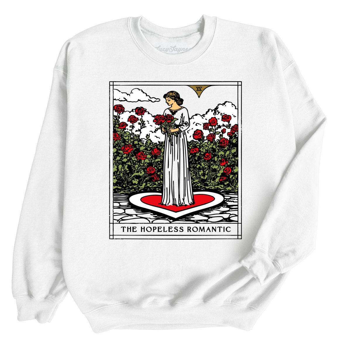 The Hopeless Romantic Tarot Card - Sweatshirt