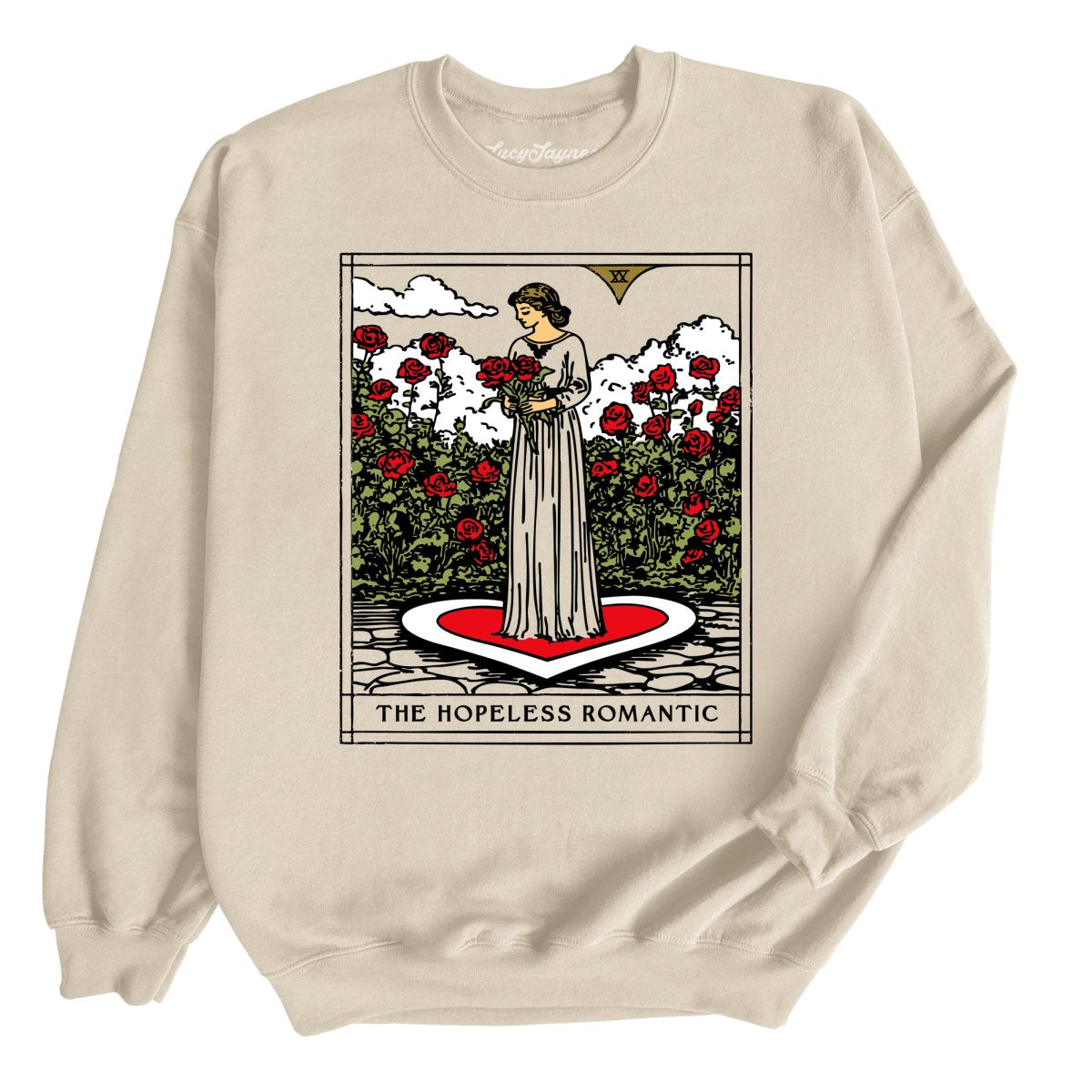 The Hopeless Romantic Tarot Card - Sweatshirt