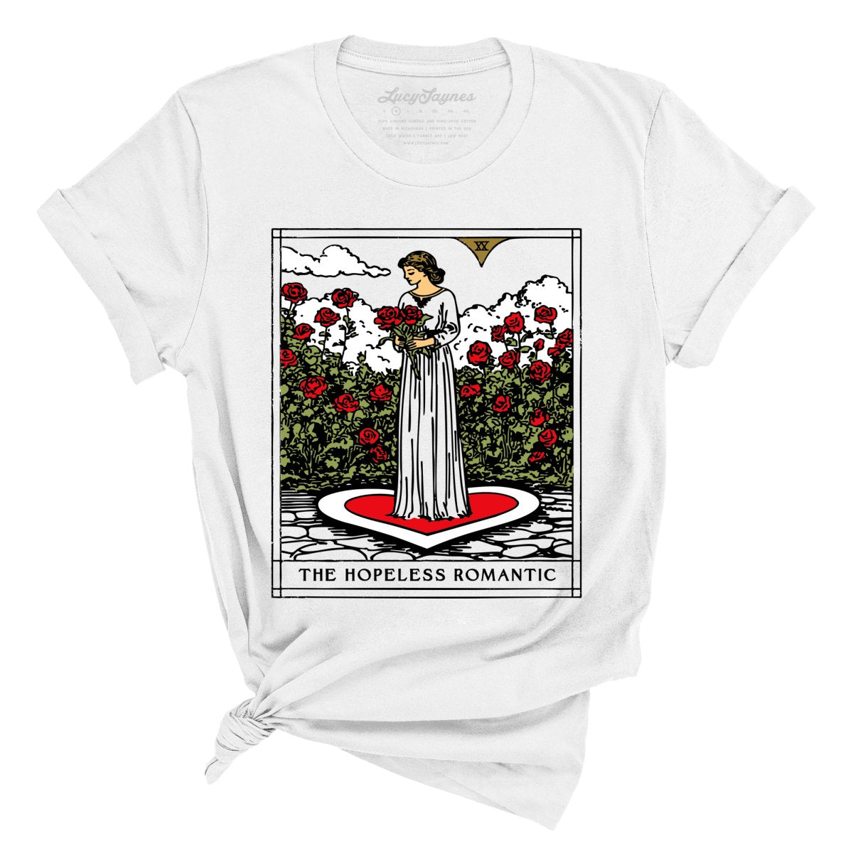The Hopeless Romantic Tarot Card - Tee