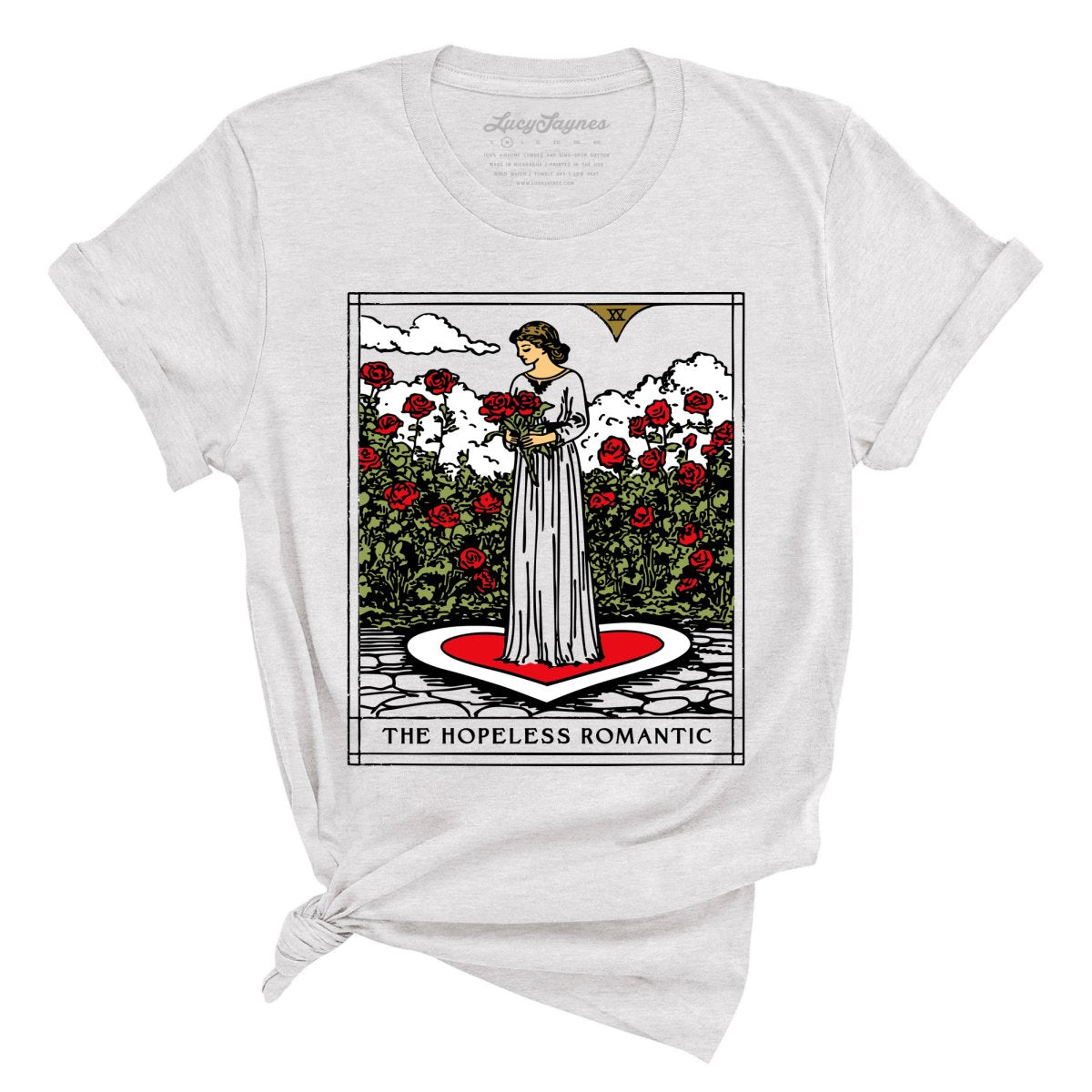The Hopeless Romantic Tarot Card - Tee