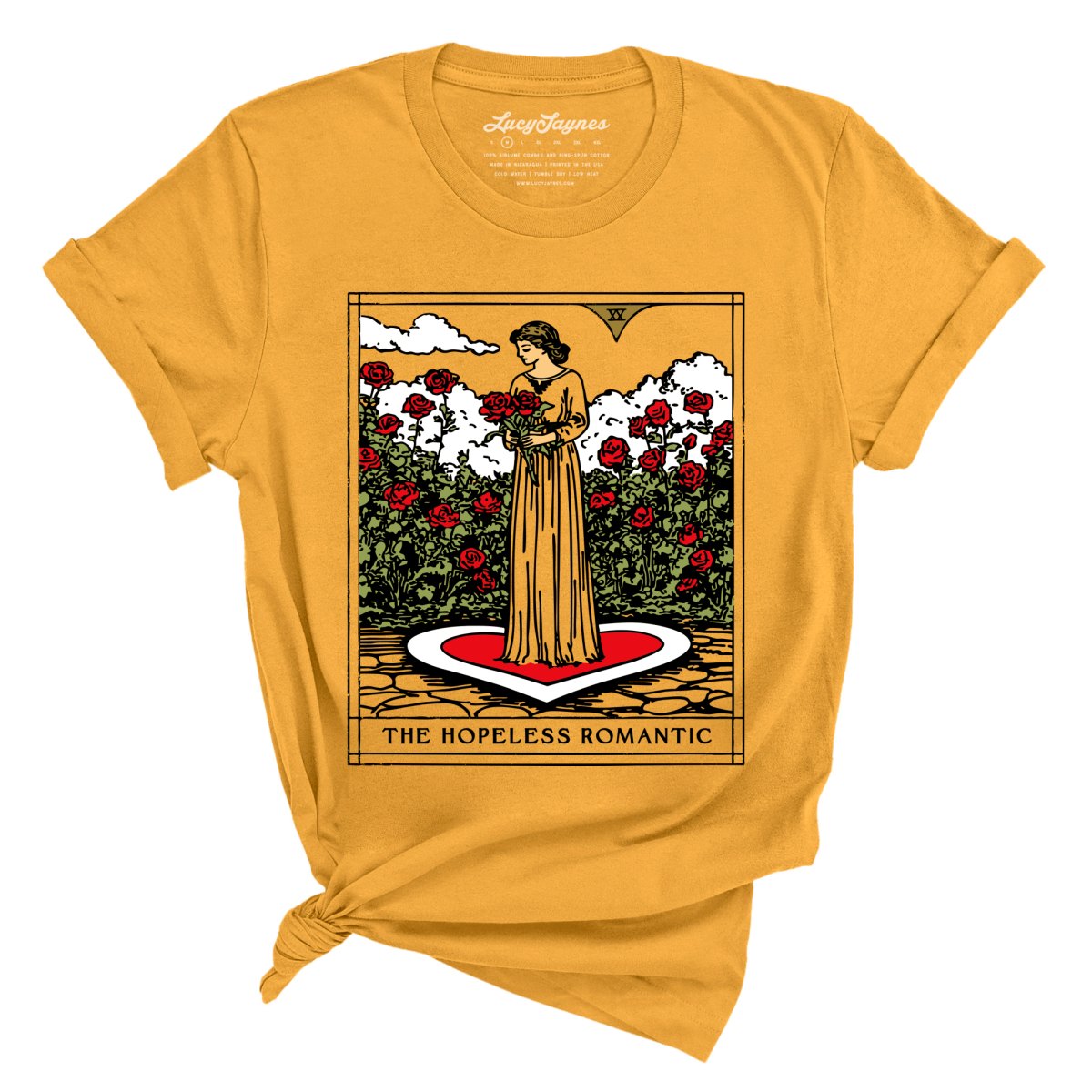 The Hopeless Romantic Tarot Card - Tee