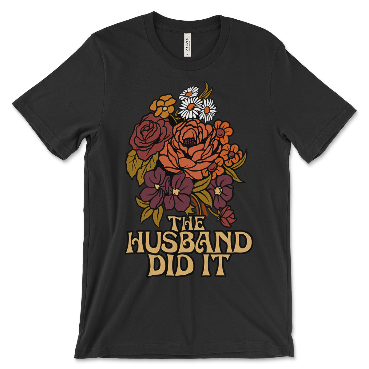 The Husband Did It Shirt Style001