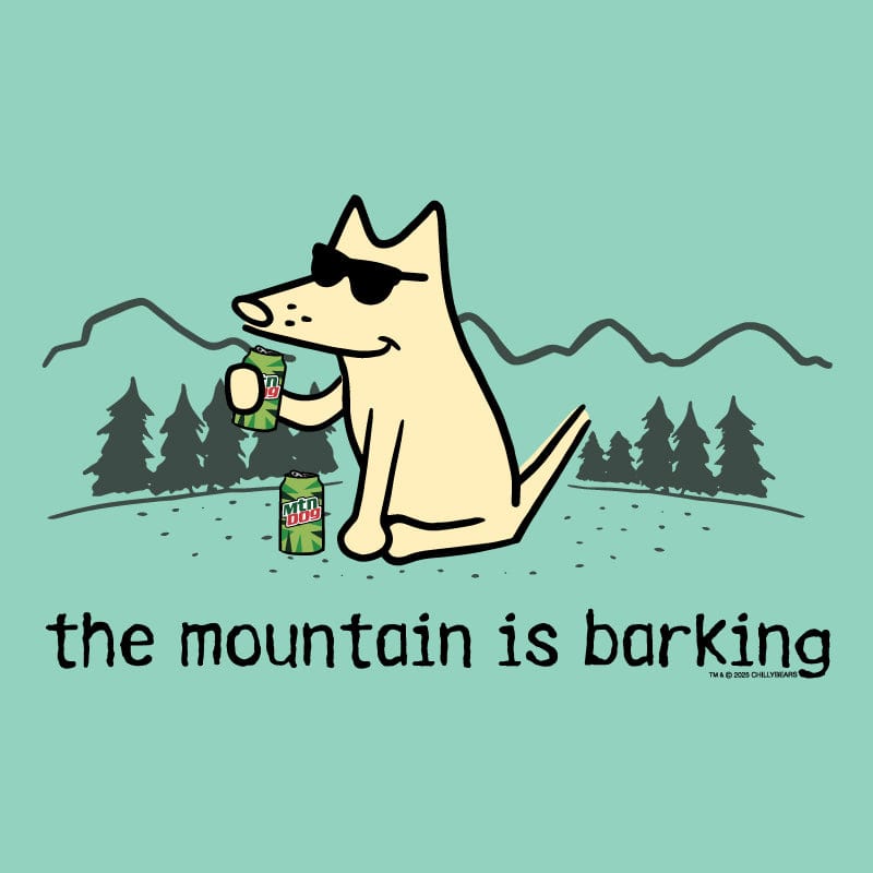 The Mountain is Barking - Sweatshirt Pullover Hoodie