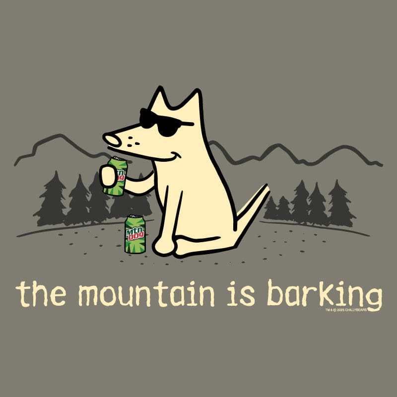 The Mountain is Barking - Lightweight Tee