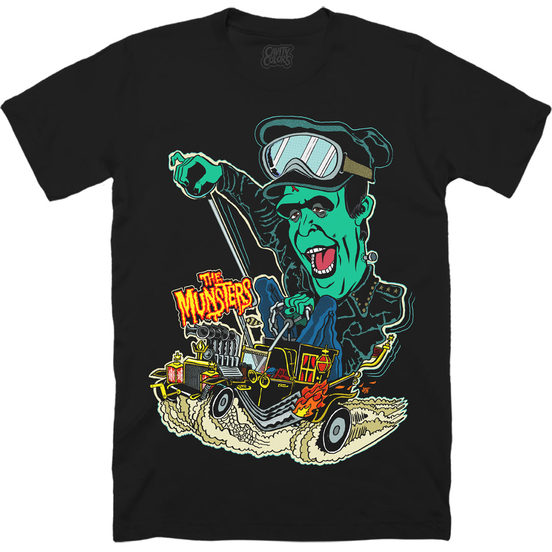 THE MUNSTERS: HAUNT ROD HERMAN - T-SHIRT