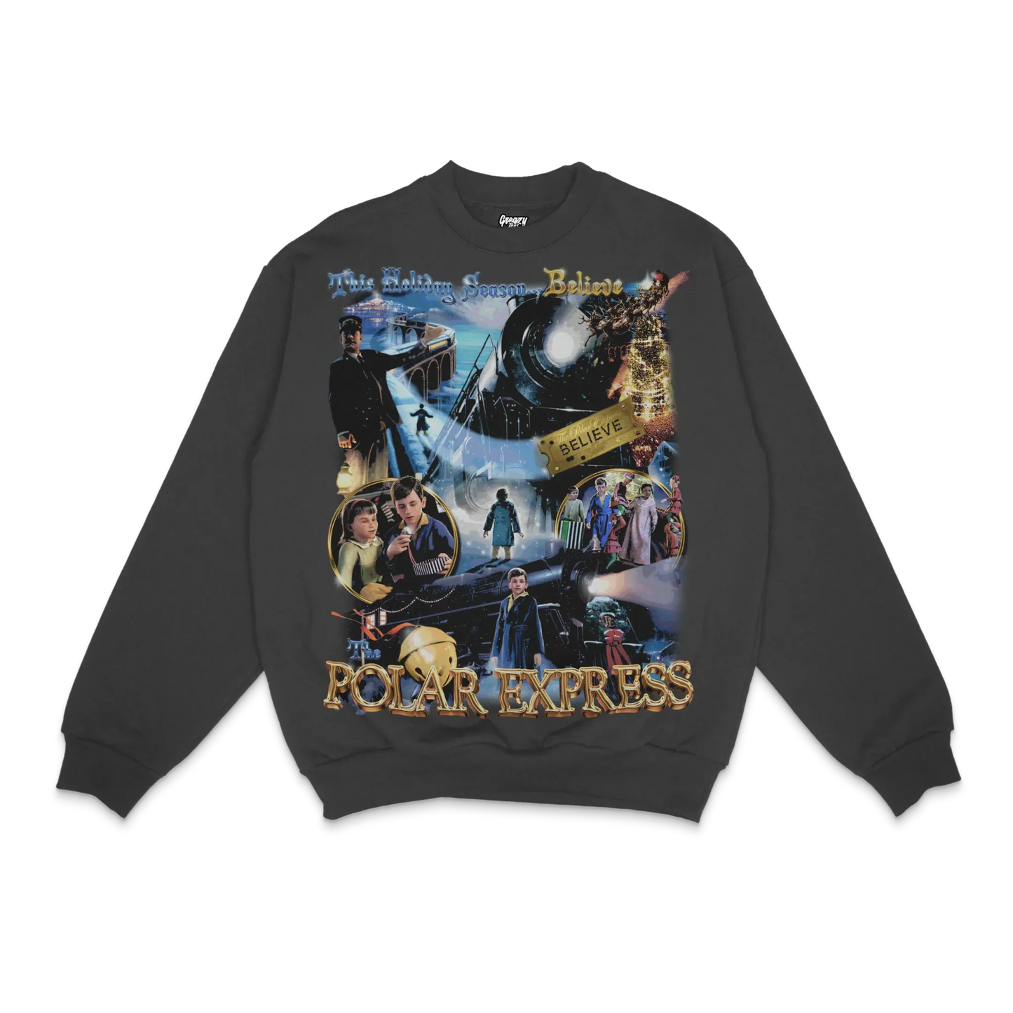 The Polar Express Christmas Crewneck Sweatshirt Style002
