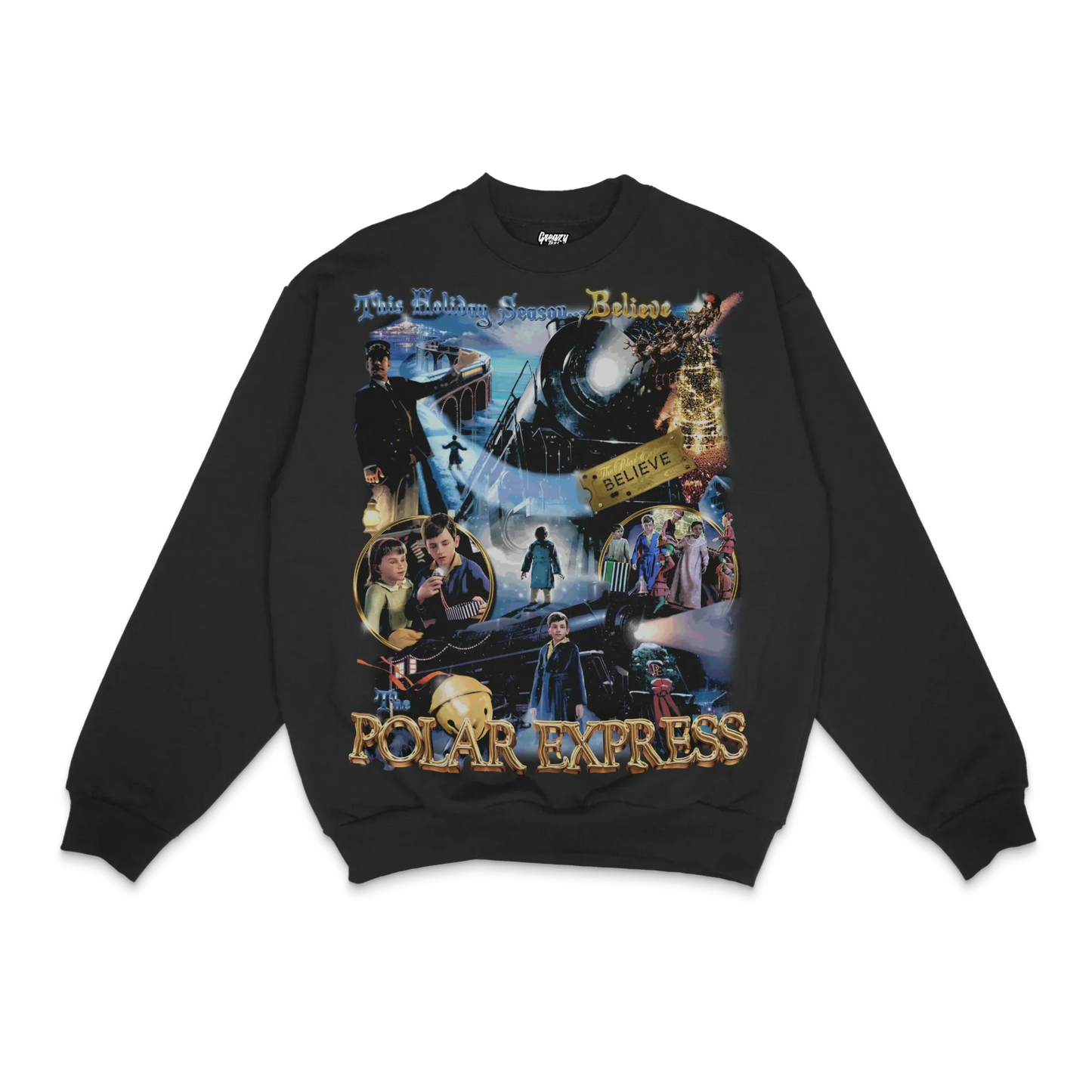 The Polar Express Christmas Crewneck Sweatshirt Style001