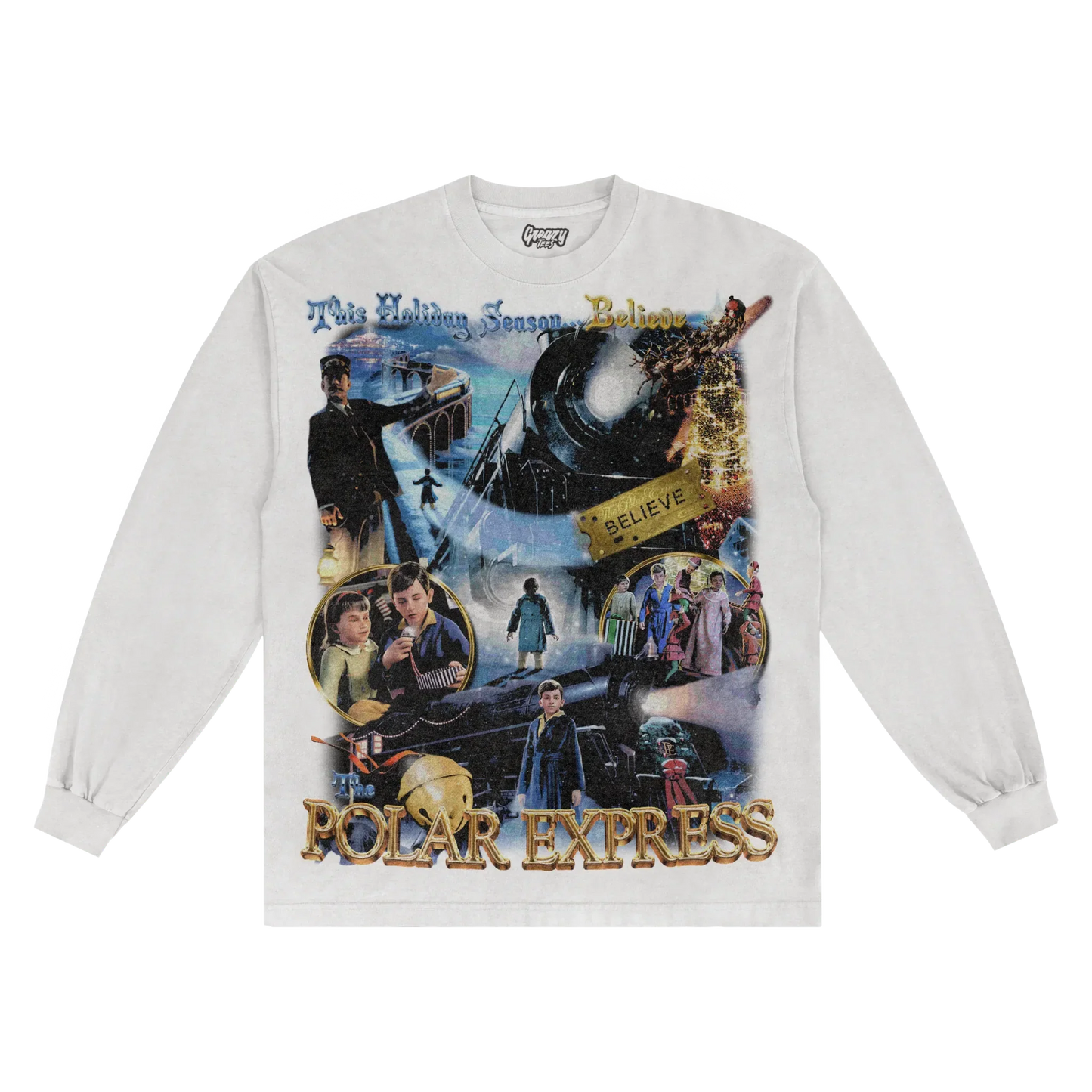 The Polar Express Christmas Long Sleeved Tee