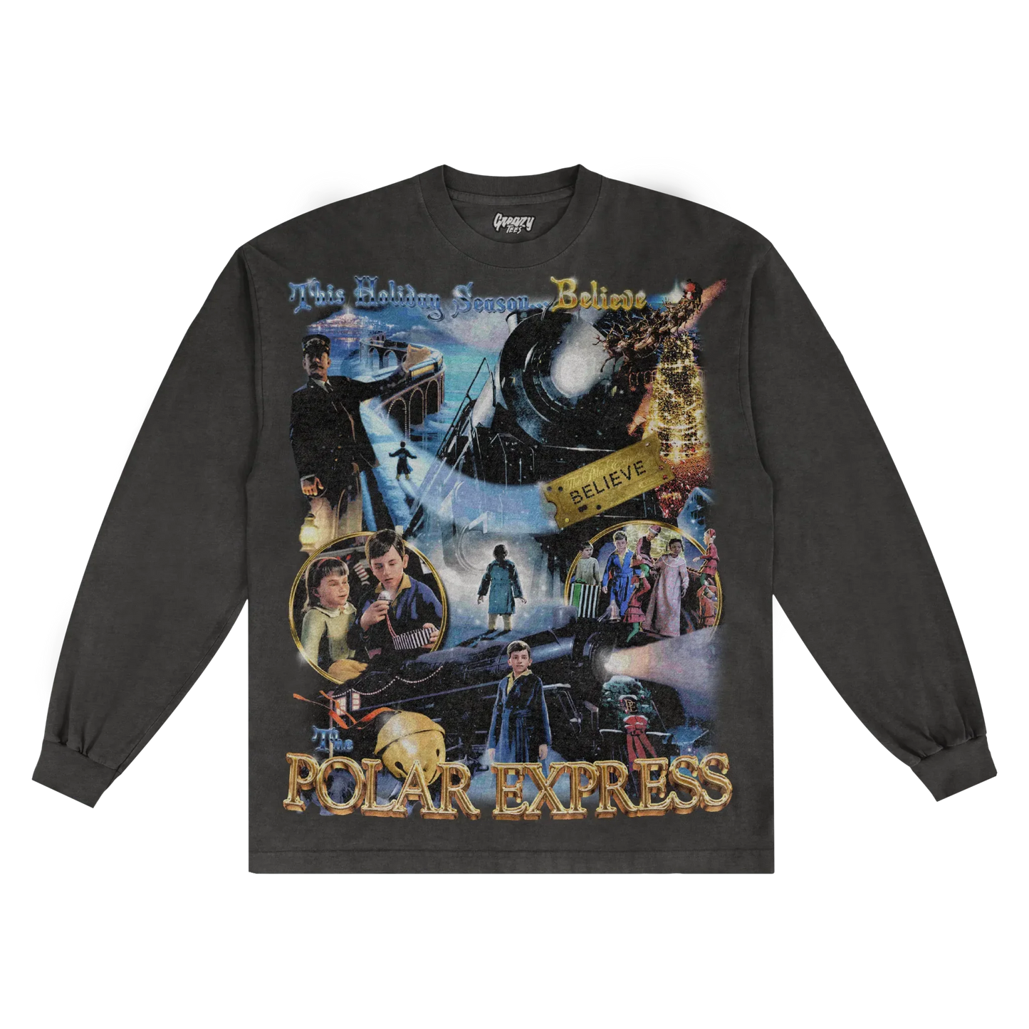 The Polar Express Christmas Long Sleeved Tee Style002