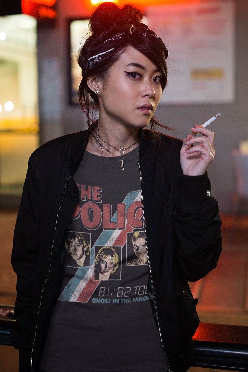 The Police Ghost In The Machine Boyfriend Tee