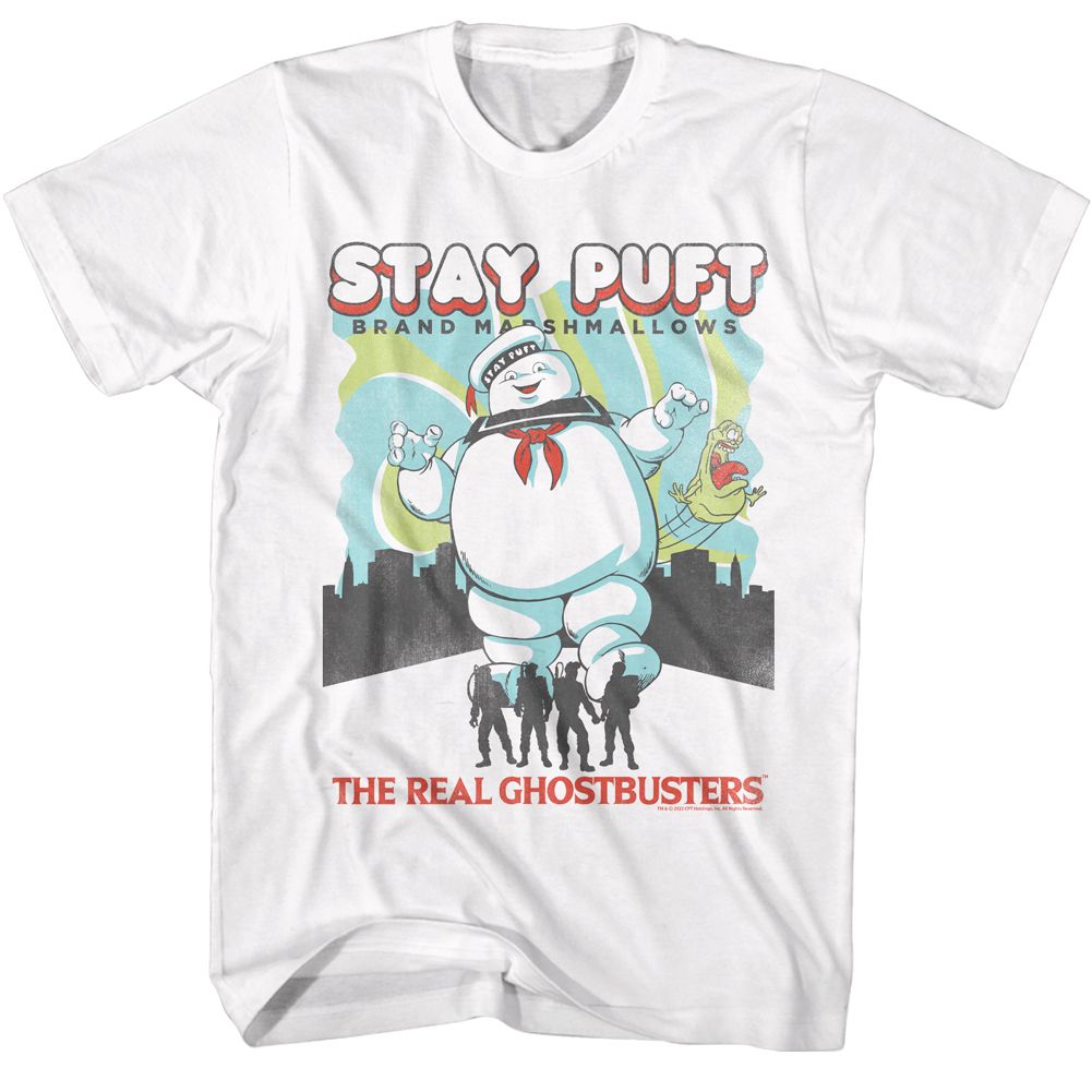 The Real Ghostbusters - RGB Stay Puft And Busters T-Shirt