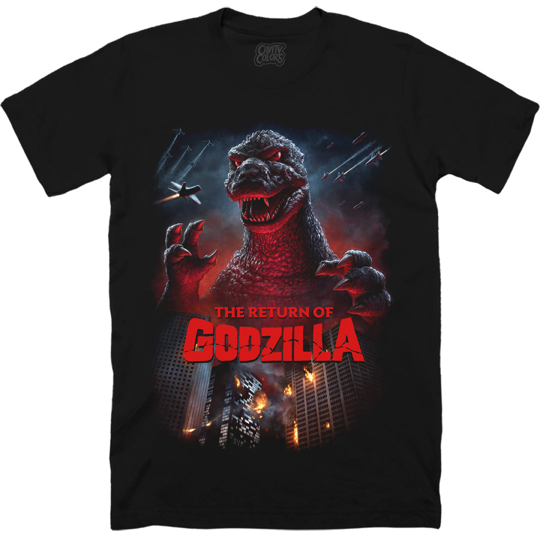 THE RETURN OF GODZILLA: 40TH ANNIVERSARY - T-SHIRT