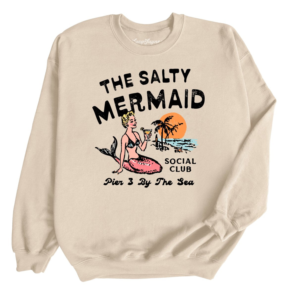 The Salty Mermaid Social Club - Sweatshirt