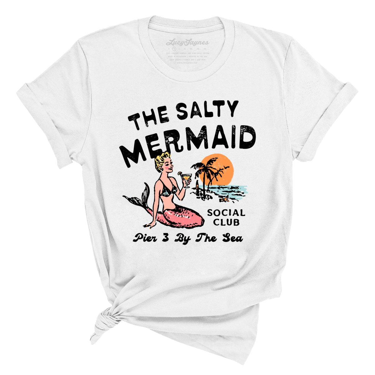 The Salty Mermaid Social Club - Tee