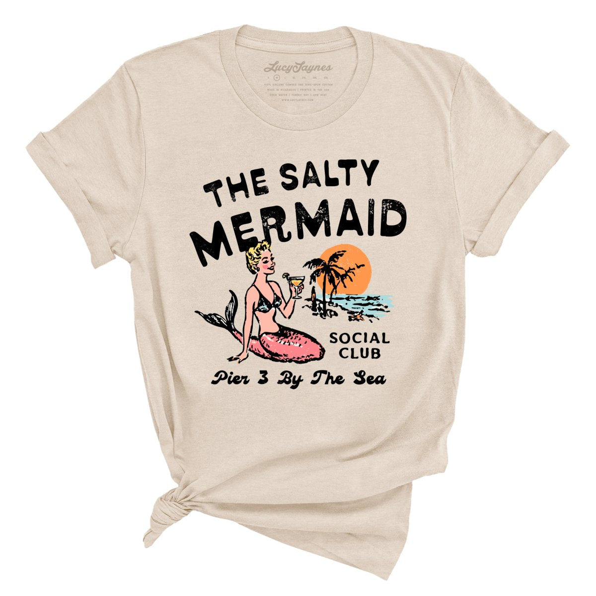The Salty Mermaid Social Club - Tee