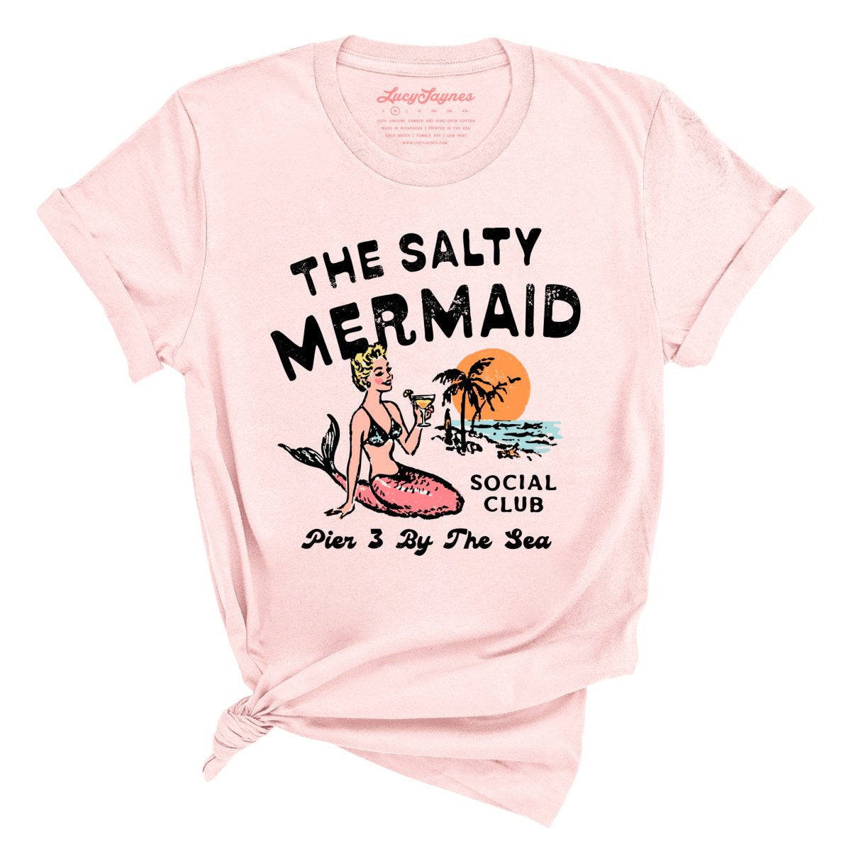 The Salty Mermaid Social Club - Tee