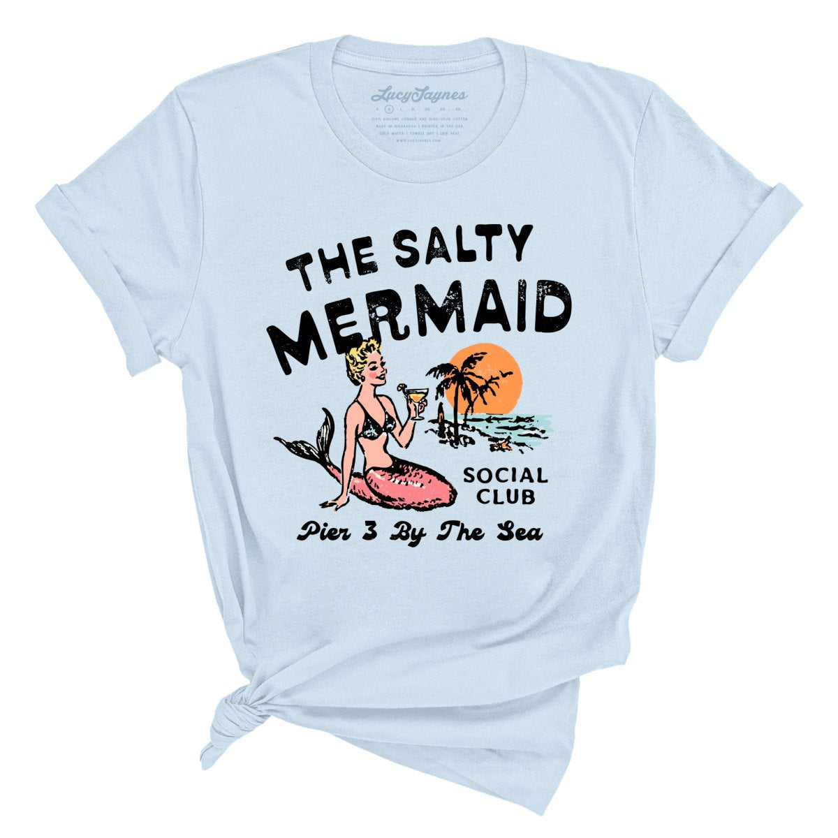 The Salty Mermaid Social Club - Tee