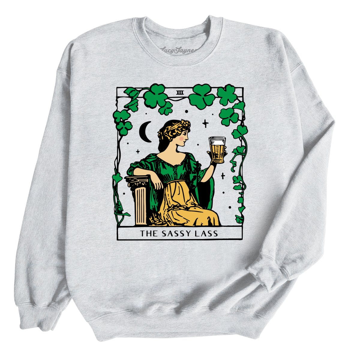 The Sassy Lass Tarot Card Sweatshirt